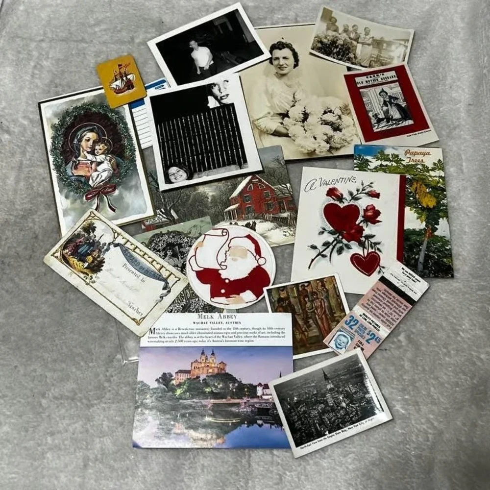 50+ piece Ephemera Lot 12 Collage Crafting Junk Journals Scrapbooking